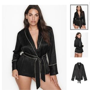 Victoria Secret Satin Pajama Top